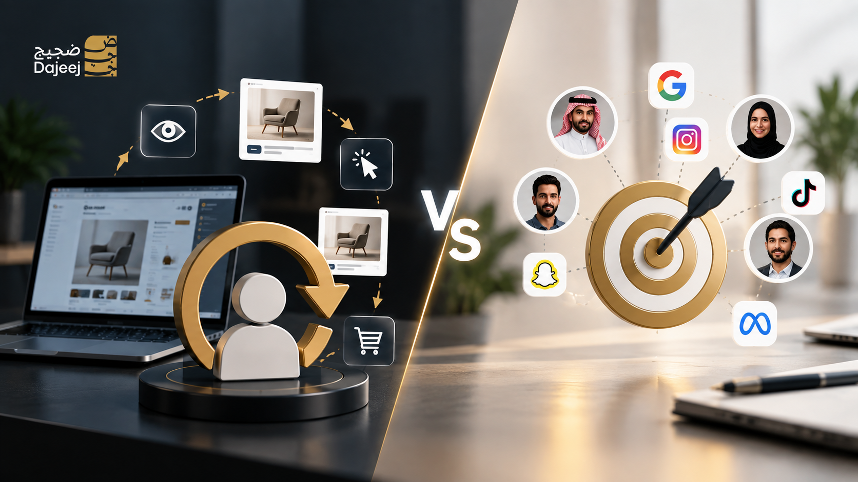 إعادة الاستهداف الإعلاني - صورة توضيحية داخل المقال